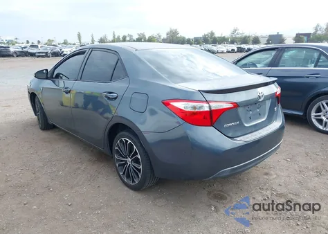 2014 Toyota Corolla S Plus from USA, damaged, VIN 5YFBURHE4EP055100